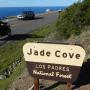 Across Highway 1 from the Jade Cove trailhead.