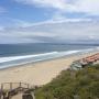 View of the beach from Manresa Uplands Campground.