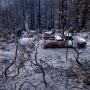 Dec. 18: One of the first houses lost on Pfeiffer Ridge Road. Dec. 18: One of the first houses lost on Pfeiffer Ridge Road.