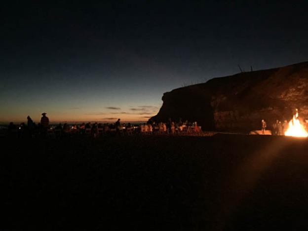 As the night wound down, a party erupted.