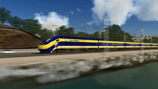 Artist's rendering of high-speed rail. Photo credit to Wikimedia Commons. Artist's rendering of high-speed rail. Photo credit to Wikimedia Commons.
