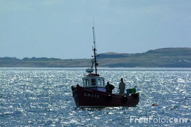 fishing boat on the water