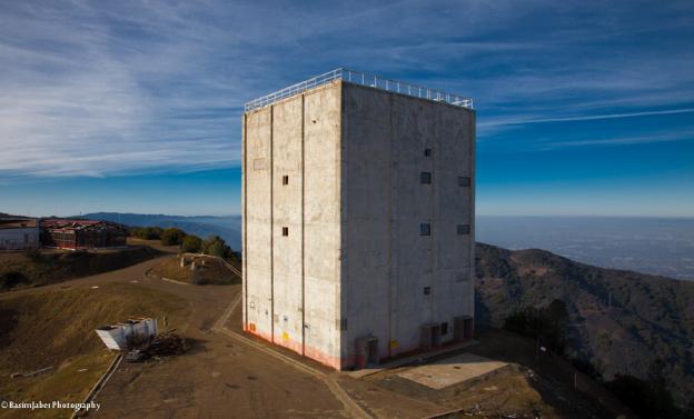 The radar tower in its current condition. © Copyright Basim Jaber - Almaden AFS Archives – AlmadenAFS.org