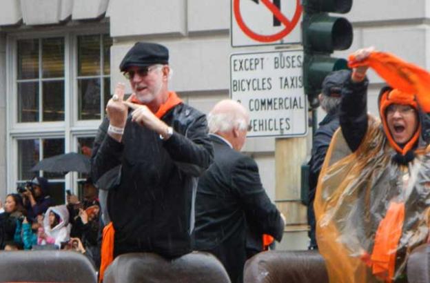 Giants broadcaster Mike Krukow 