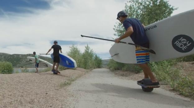 The boys shredding to the shred fest.