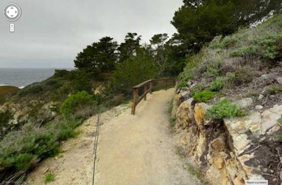 Many of the California state parks Google has photographed with its Street View Trekker, including Point Lobos State Reserve, are in or around Big Sur.