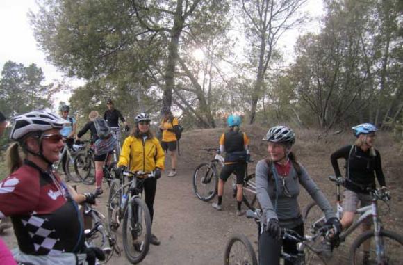 Sunday's ride will peak at the 'Top of the World' in DeLaveaga Park.
